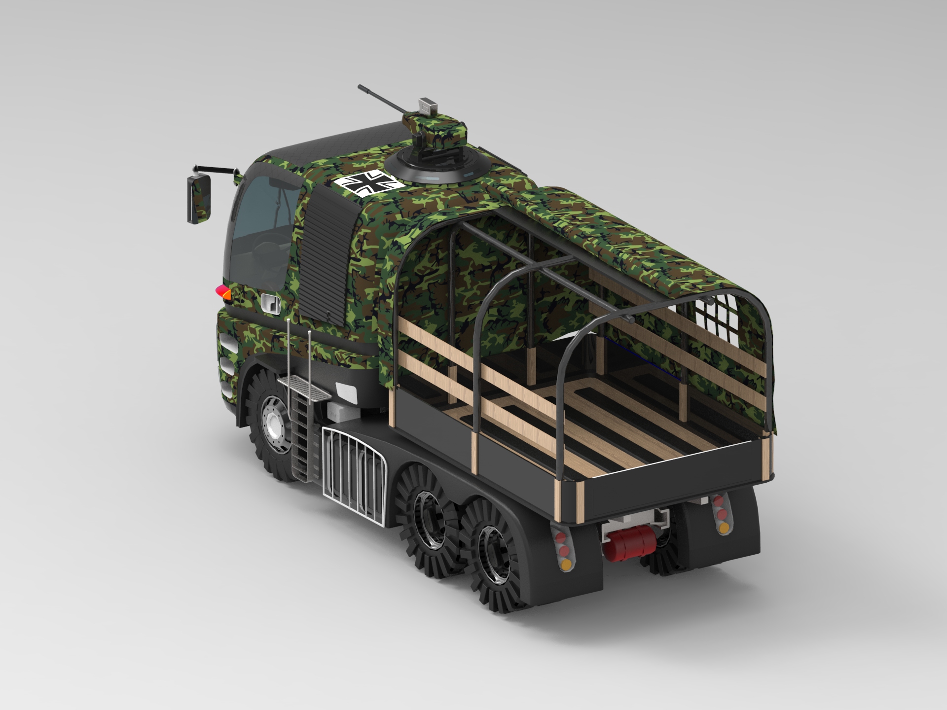 Chromatic ii军卡玩具模型3D图纸 x_t igs stp格式